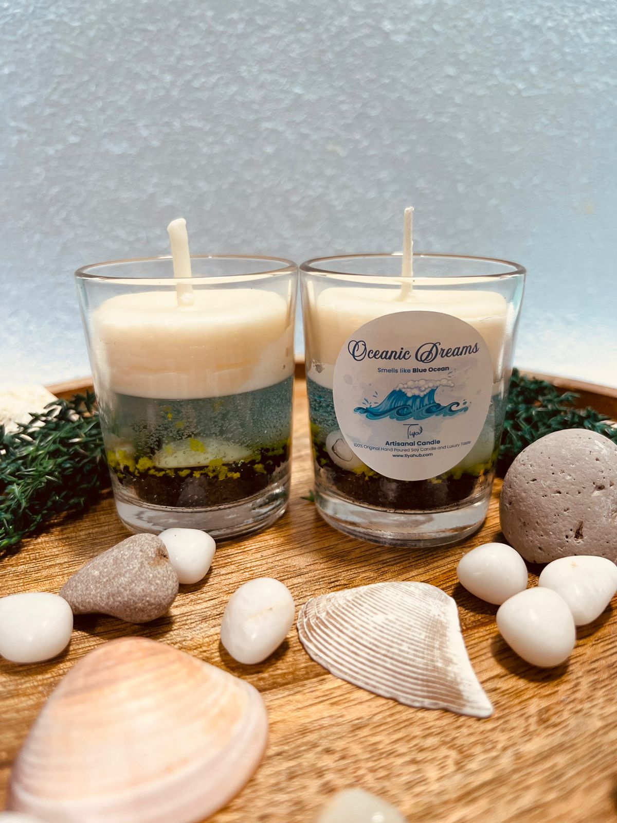 Oceanic Votive Jar Candle - Image 6