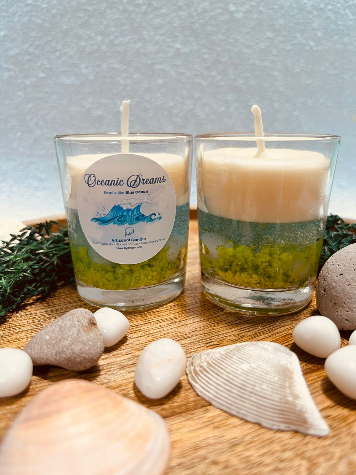Oceanic Votive Jar Candle - Image 5