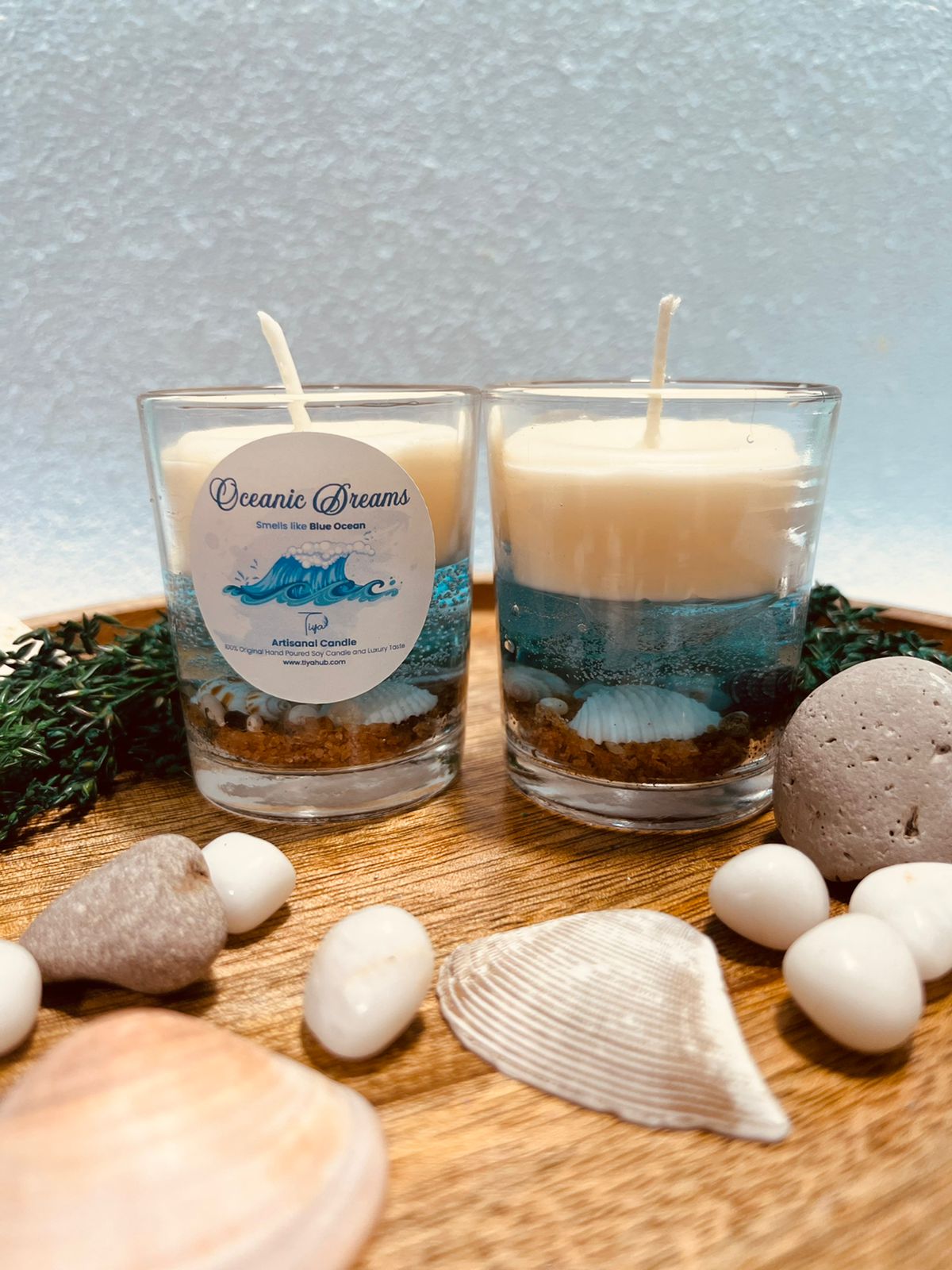 Oceanic Votive Jar Candle - Image 4
