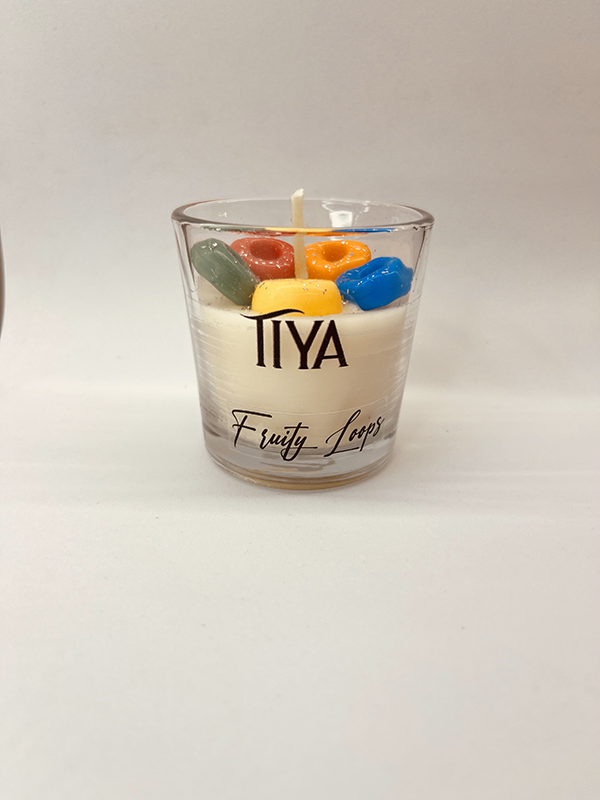 Fruity Loops Shot Dessert Candle