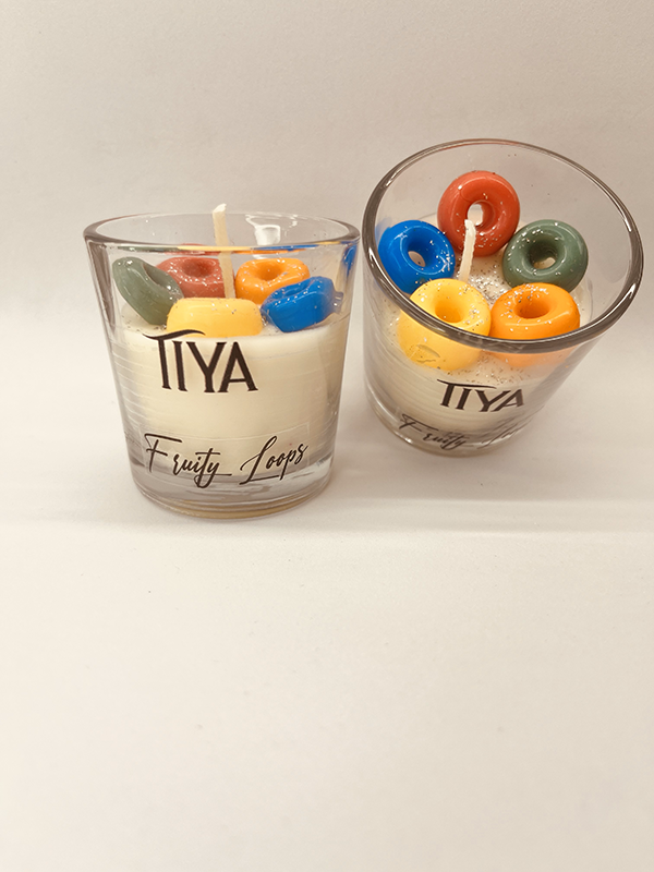 Fruity Loops Shot Dessert Candle - Image 2