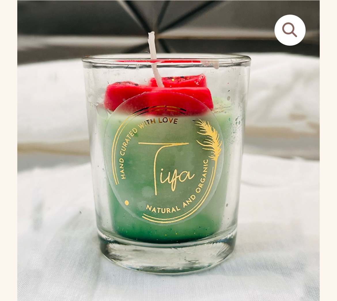 Watermelon Slushie Dessert Candle - Image 2
