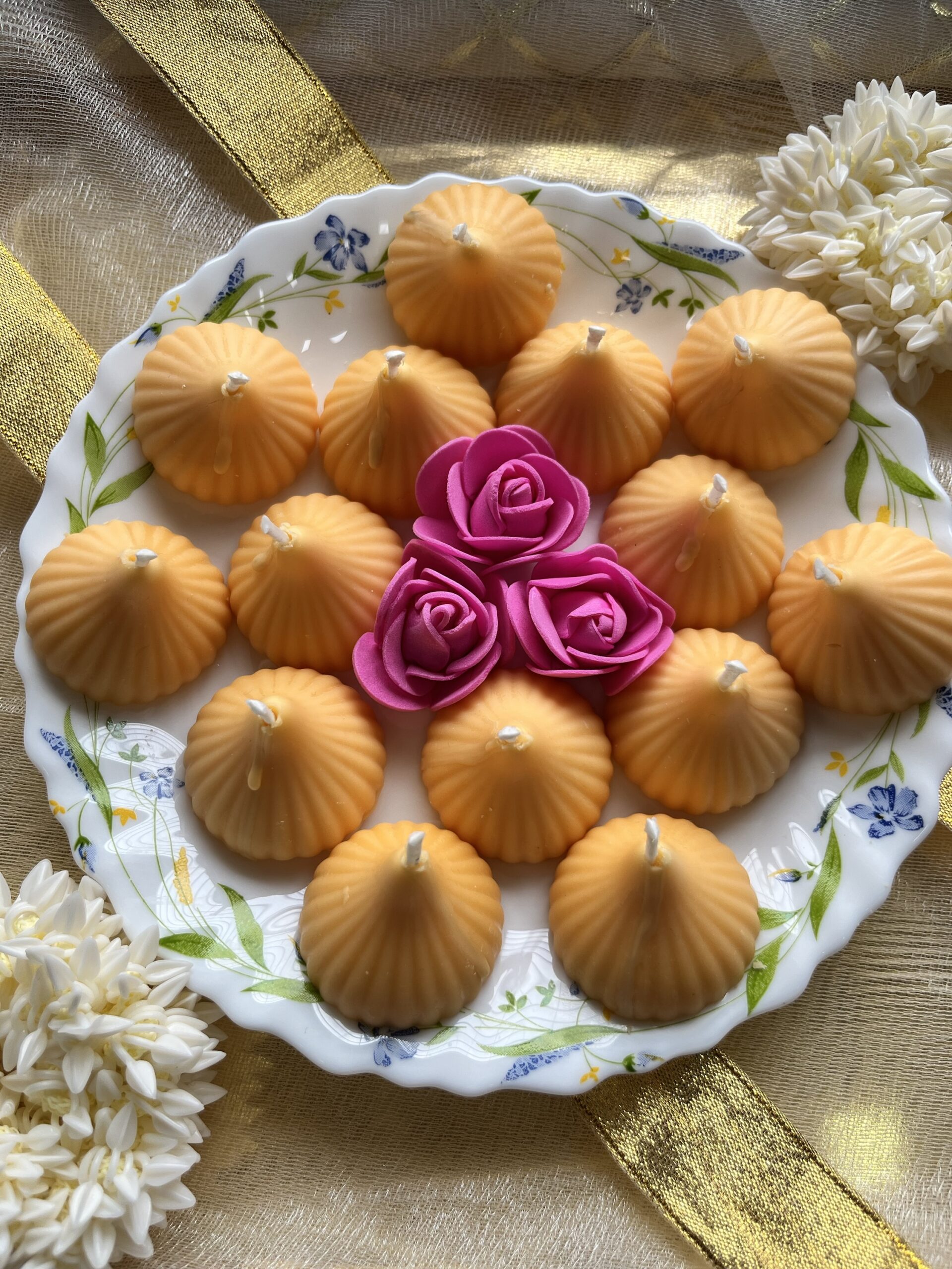 Modak Mithai Candle - 1 piece