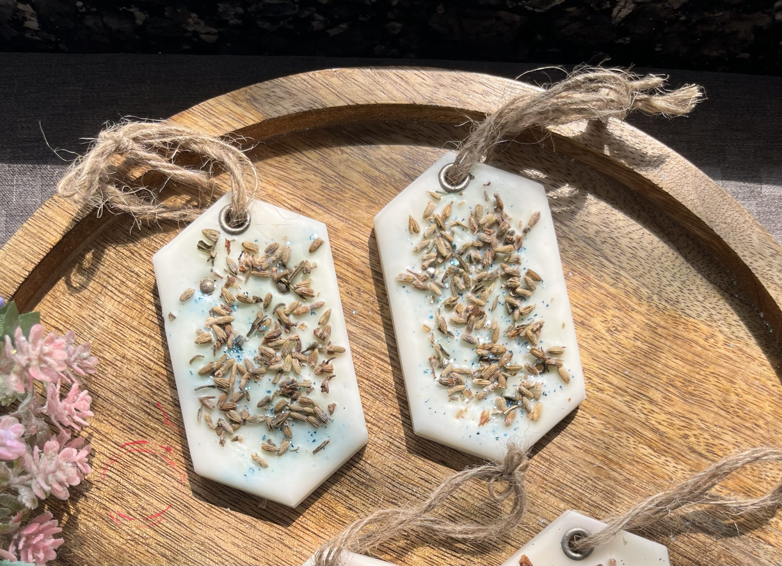 Lavender with buds Wax Sachet