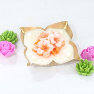 Bouquet Flower Urli Candle