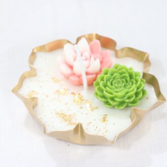 Mini Flower Urli Candle